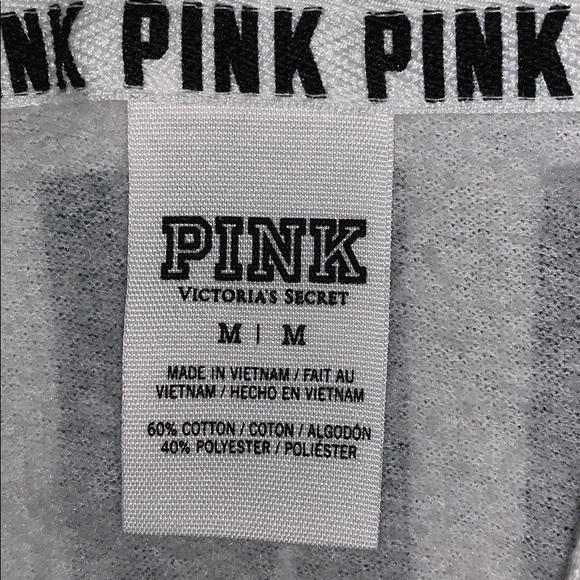 A white Pink long hoodie. - Picture 3 of 3